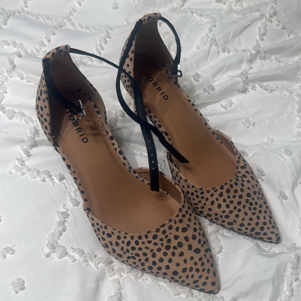 Animal print heels